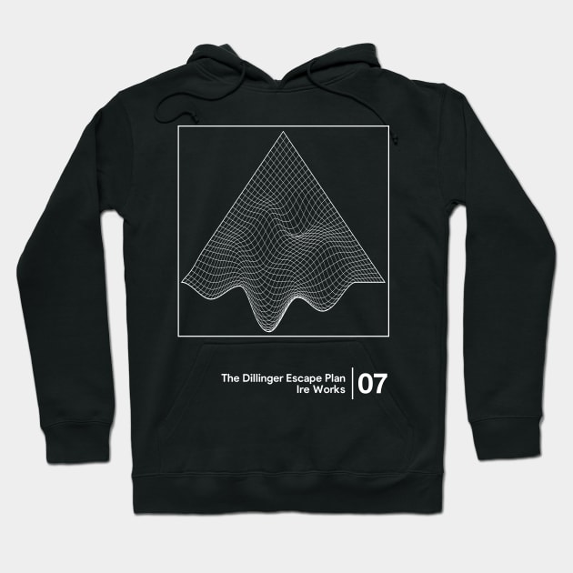 Ire Works / Minimalist Graphic Artwork Hoodie by saudade